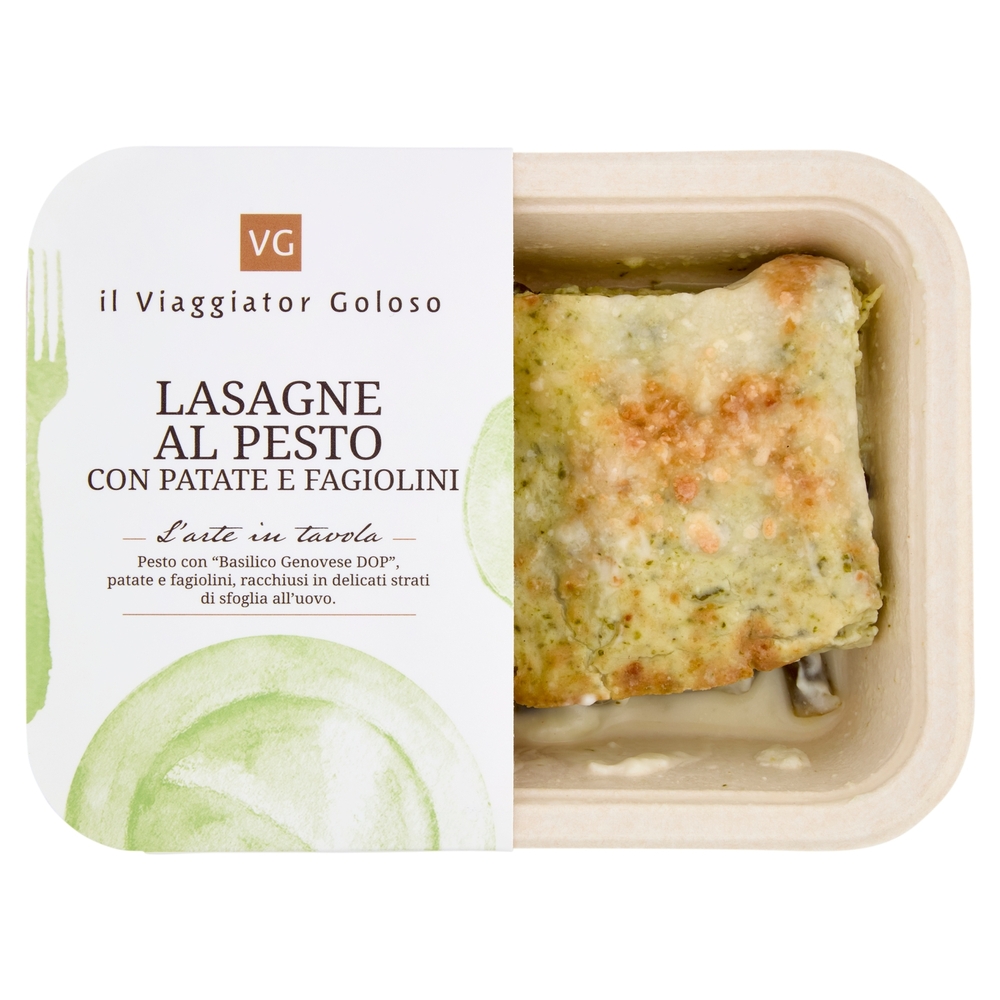 Lasagne al Pesto con Patate e Fagiolini il Viaggiator Goloso